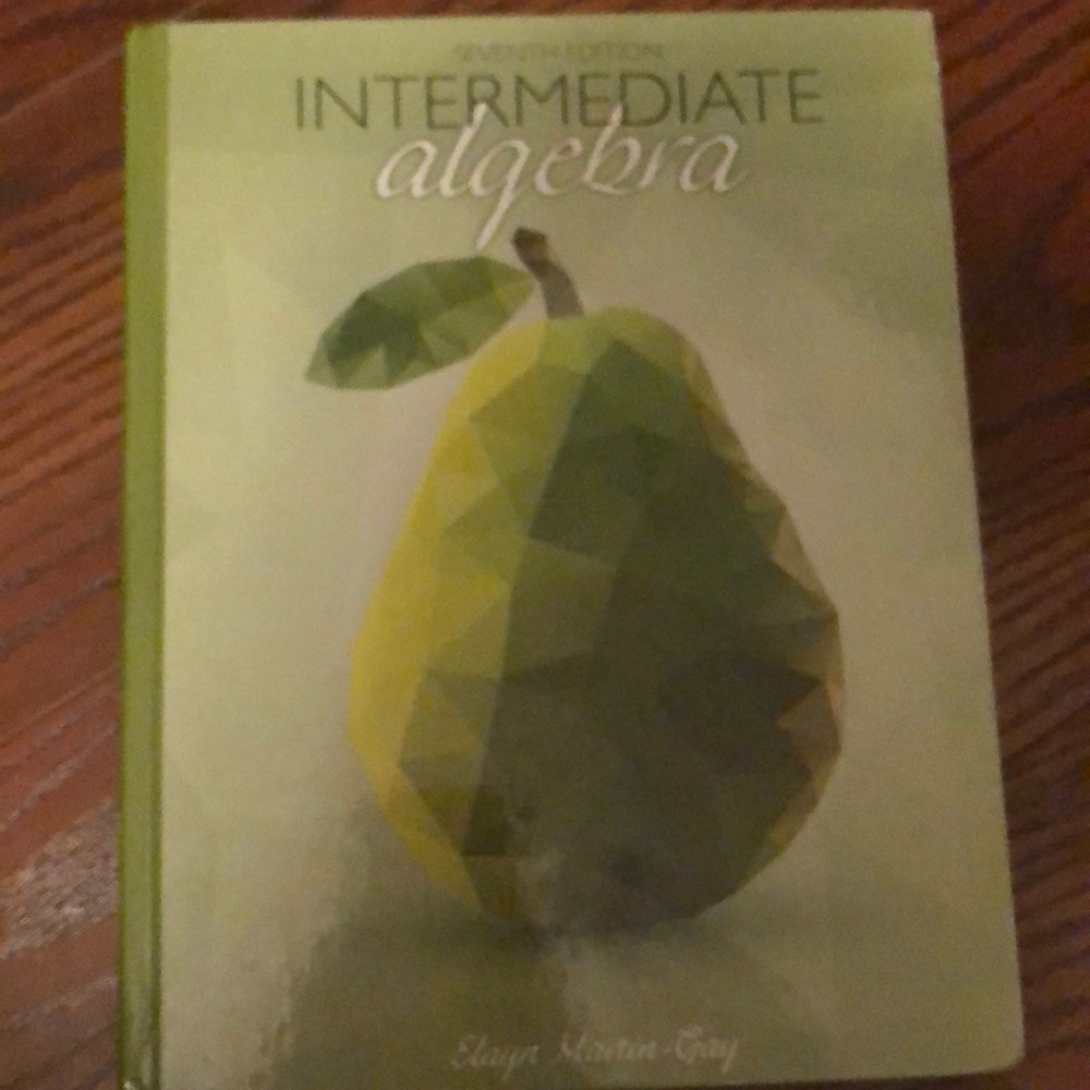Textbook Intermediate Algebra
